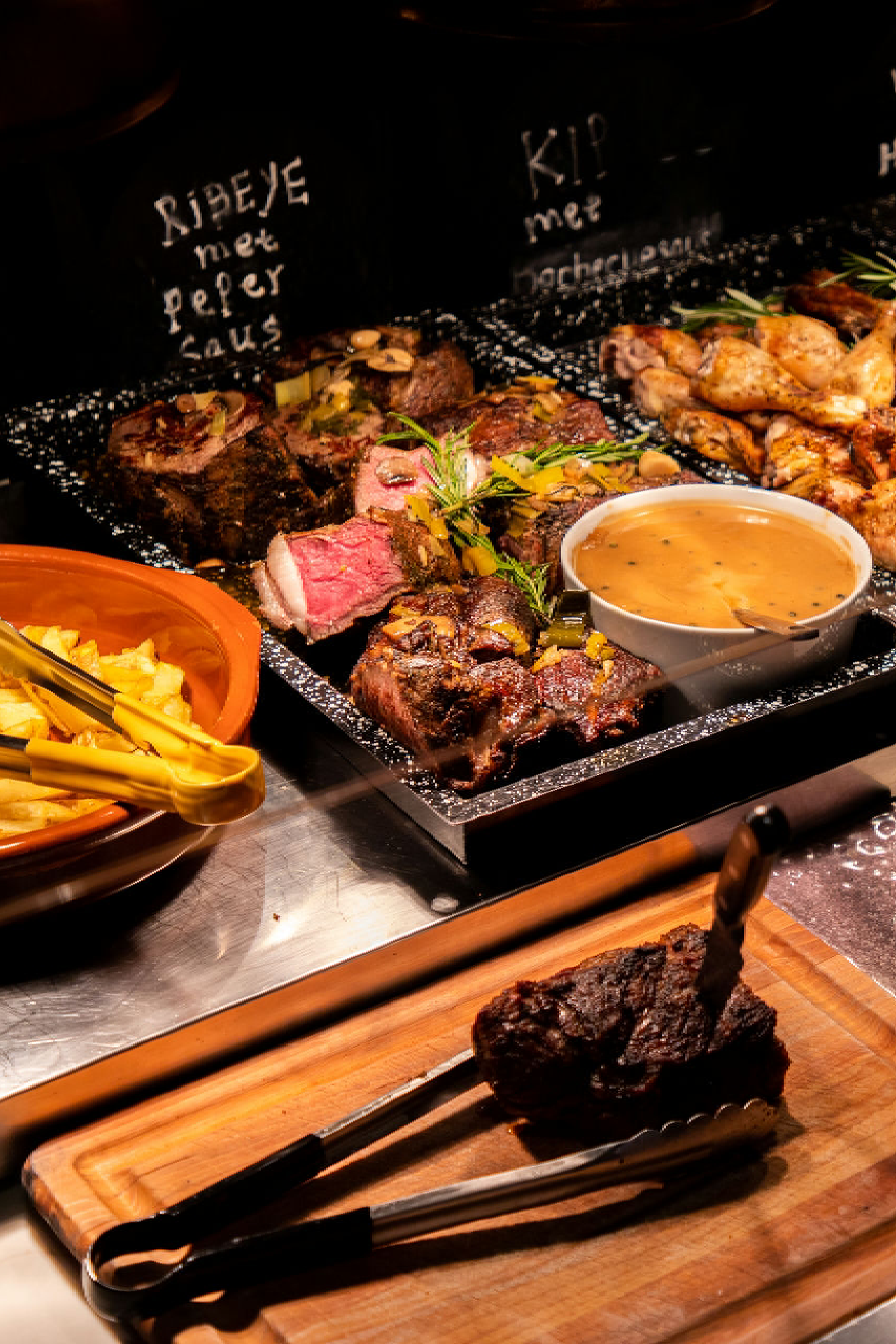 Live grill & wok