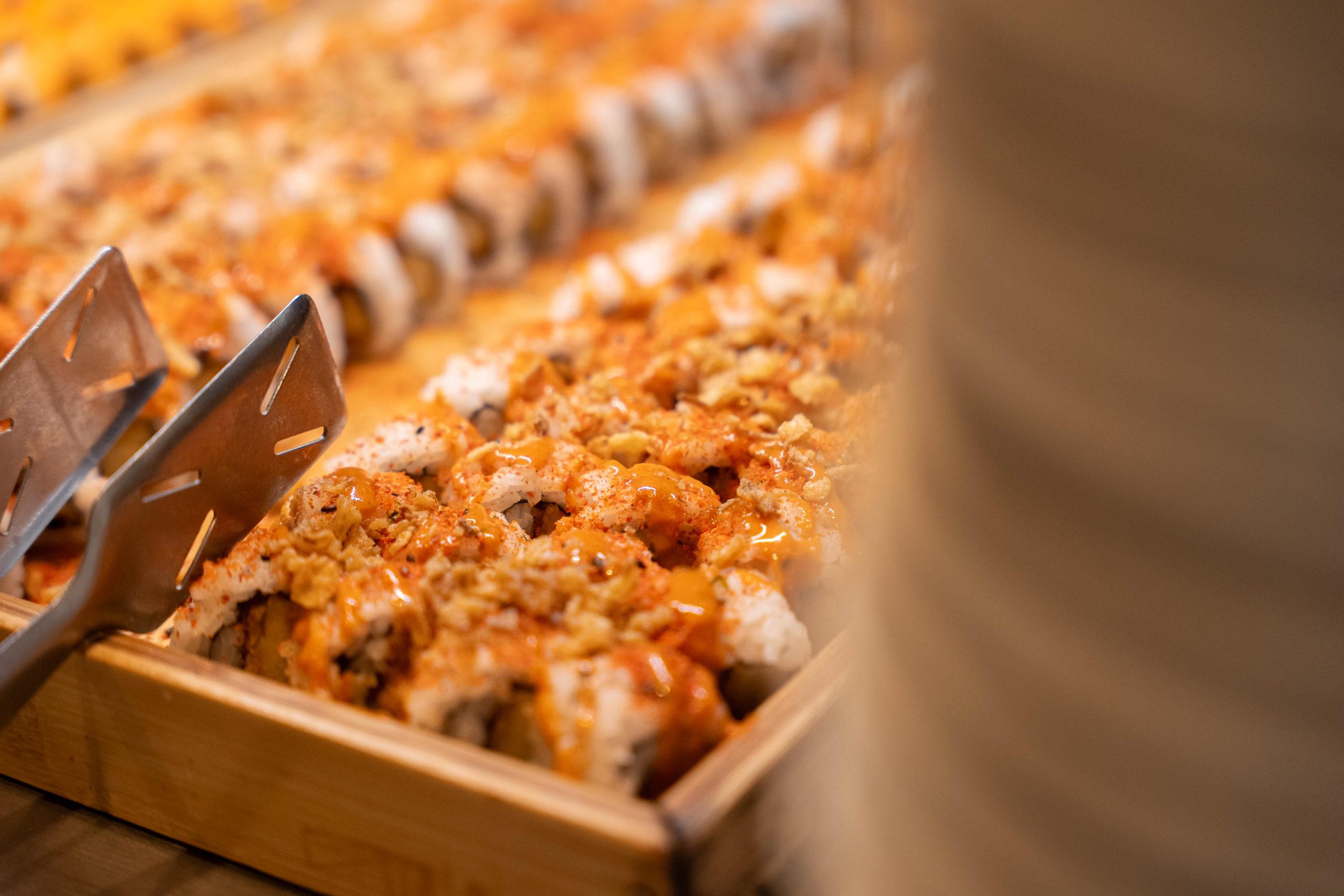 Assortiment verse sushi