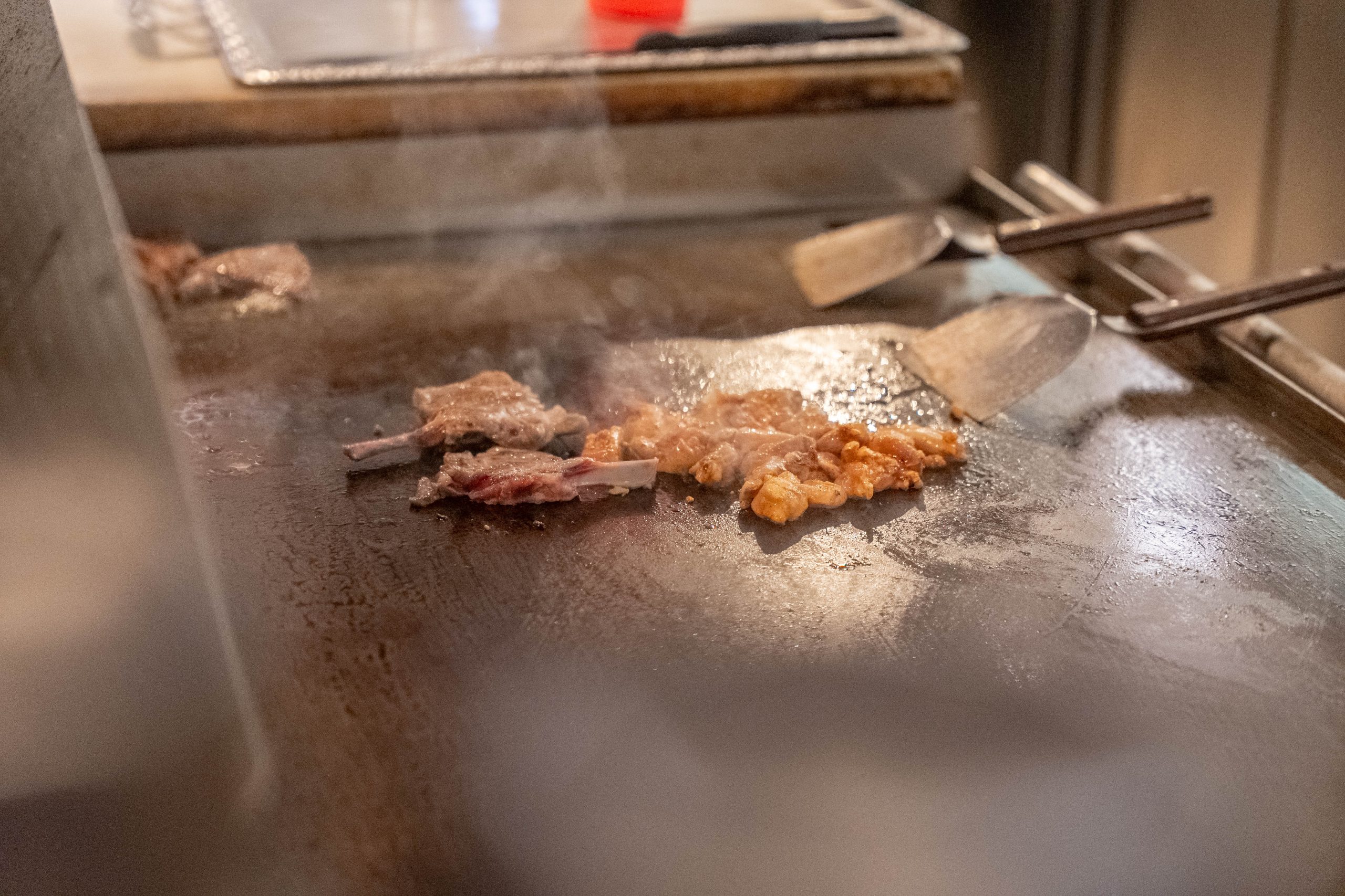 Teppanyaki vlees